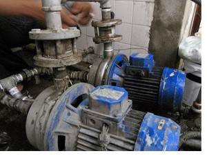 khắc phục máy bơm nước công nghiệp